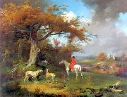 unknow artist Classical hunting fox, Equestrian and Beautiful Horses, 071. oil painting reproduction